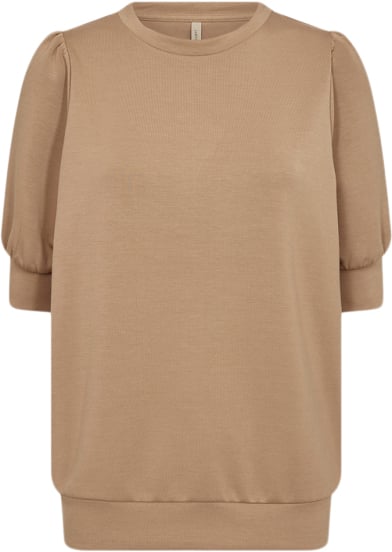 Se soyaconcept Scbanu 83 Bluse Camel Kvinde 8404 Camel Kortærmede T-shirts Str S - hos Magasin ved Magasin