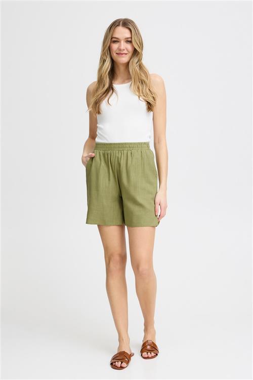 Fransa Frjuna SHO 1 Kvinde Loden Green Casual Shorts Str L - hos Magasin