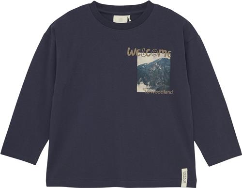 Se En Fant Tshirt LS Str 122 - Parisian Night Langærmede T-shirts hos Magasin ved Magasin