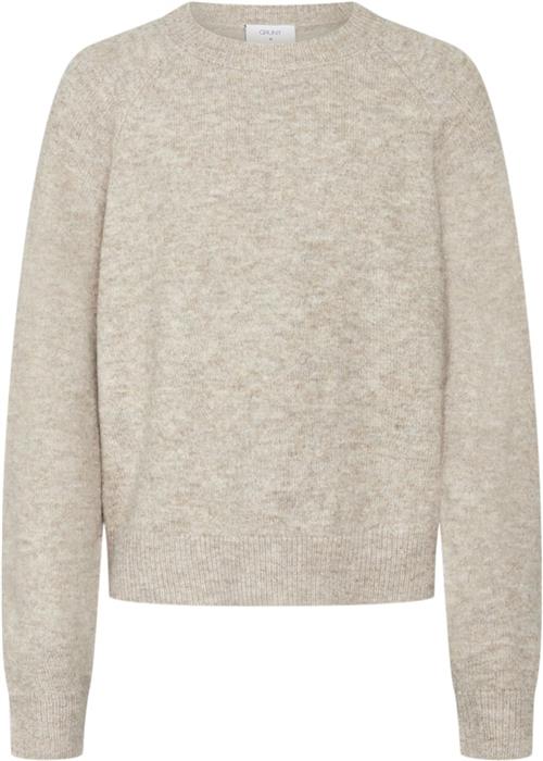 Grunt Iben Knit Str M/12Y - Nature Strik hos Magasin