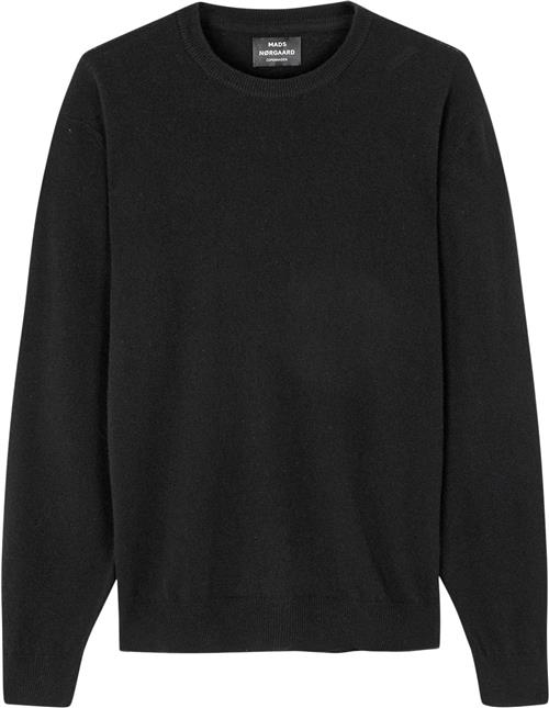 Se Mads Nørgaard - Copenhagen Eco Wool Karsten Knit Mand Sort Sweaters Str XL - hos Magasin ved Magasin