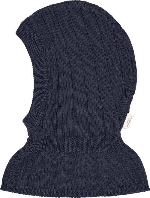 Copenhagen Colors RIB Knitted Balaclava IN Merino WOO 48-50/9M-3Y - Elefanthuer hos Magasin