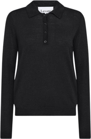 Se Levete room Lrismaila 1 Kvinde L999 - Black Sweaters Str XS - hos Magasin ved Magasin