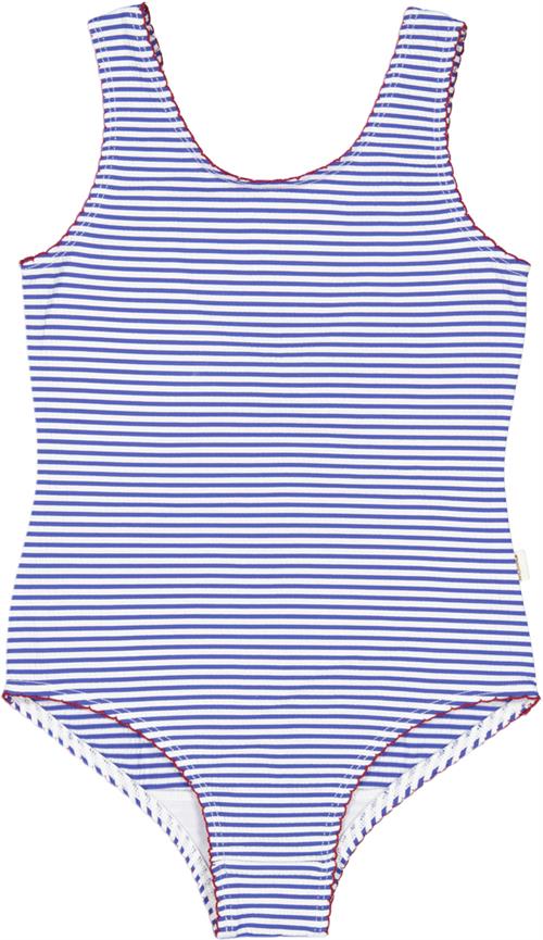 MarMar Copenhagen Swallisa Str 4-5Y|104/110 - Swim Stripe Badedragter hos Magasin