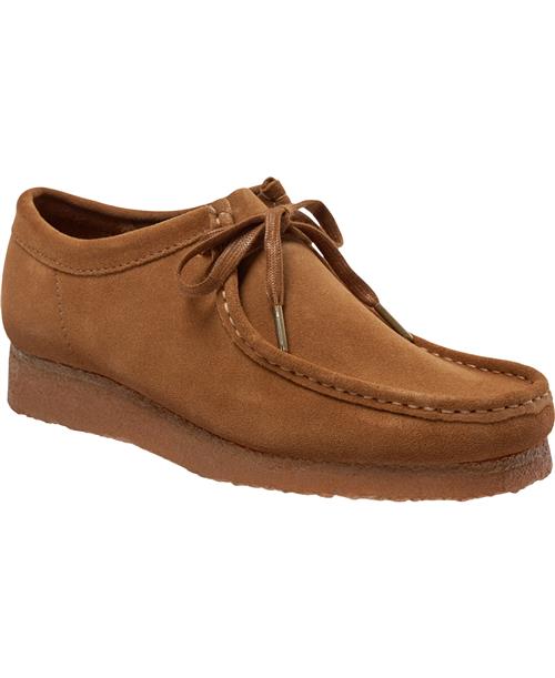 Se Clarks Originals Wallabee Mand Brun Snørestøvler Str 41 - hos Magasin ved Magasin