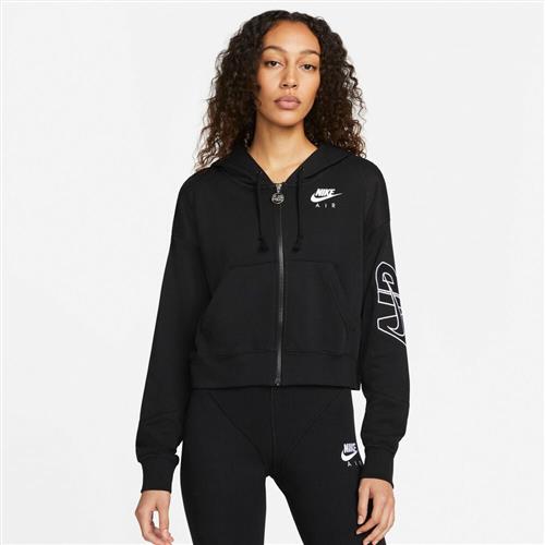 Se Nike Air Oversized Fleece Haettetroje S - Hættetrøjer & Sweatshirts hos Magasin ved Magasin