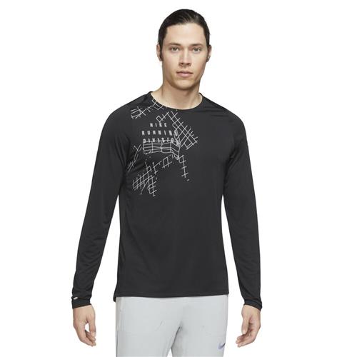 Nike Dri Fit Run Division Rise 365 Flash Lobetroje XL - Sweatshirts hos Magasin