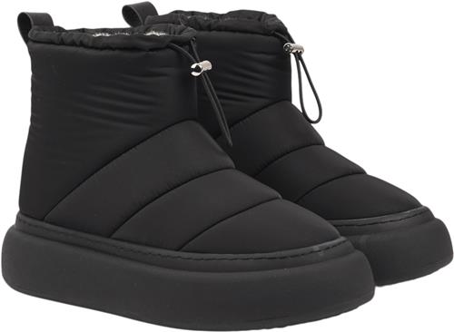 Lovelies Nimis Nylon Boots W/shearling Kvinde Black Vinterstøvler Str 41 Nylon - hos Magasin