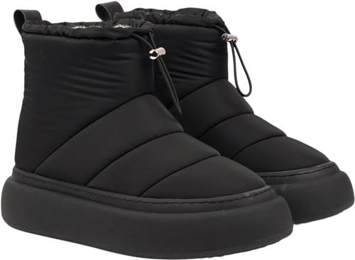 Lovelies Nimis Nylon Boots W/shearling Kvinde Black Vinterstøvler Str 37 Nylon - hos Magasin