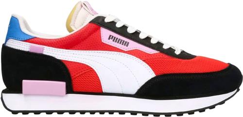 Se Puma Future Rider Dare to Play Mand Flame Scarlet-puma White-puma Sneakers Str 39 - hos Magasin ved Magasin