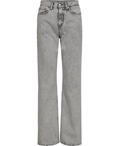 Hope Beat Jeans Kvinde Lt Grey Stone Straight Jeans Str 30 - Polyester hos Magasin