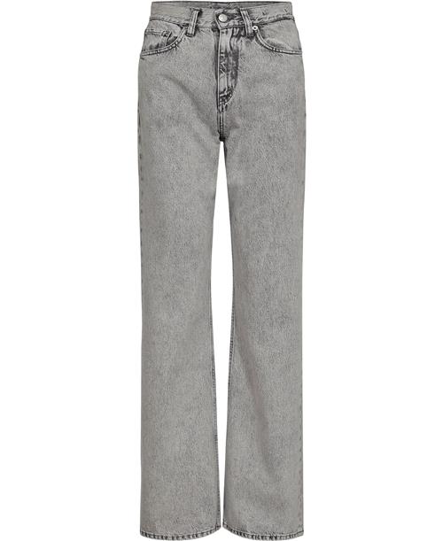 Hope Beat Jeans Kvinde Lt Grey Stone Straight Jeans Str 31 - Polyester hos Magasin