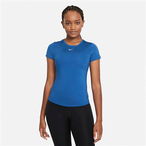 Nike Dri Fit One Slim Fit Traenings T Shirt L - Trænings T-shirts Polyester hos Magasin