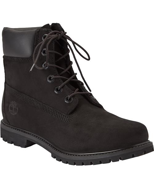 TIMBERLAND "6"" Premium Boot" Kvinde Sort Vinterstøvler Str 41 - hos Magasin