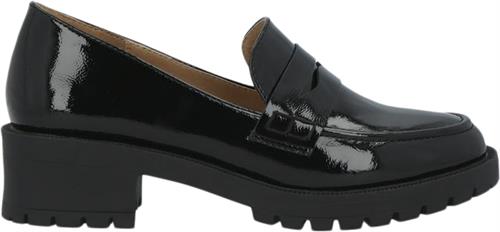 Se Bianco Biapearl Simple Penny Loafer Patent Aquarius Kvinde Black Loafers Str 38 - hos Magasin ved Magasin