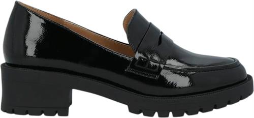 Bianco Biapearl Simple Penny Loafer Patent Aquarius Kvinde Black Loafers Str 35 - hos Magasin