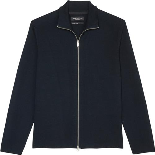 Se Marc O’Polo Zipped Trainer Jacket, Milano Mand Dark Navy Sweatshirts Str S - hos Magasin ved Magasin