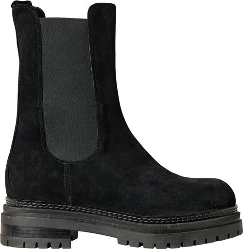 A pair Giovi08 Kvinde Black Chelsea Boots Str 40 - hos Magasin