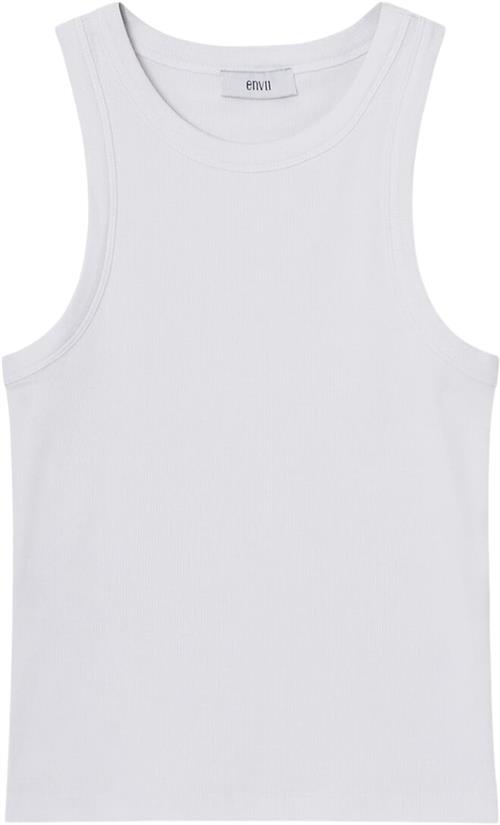 Se Envii Enally Racer TOP 5314 Kvinde White Tanktoppe Str XS - hos Magasin ved Magasin