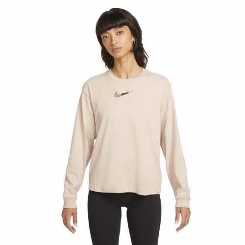 Nike Sportswear Longsleeved T-shirt M - Trænings T-shirts Bomuld hos Magasin