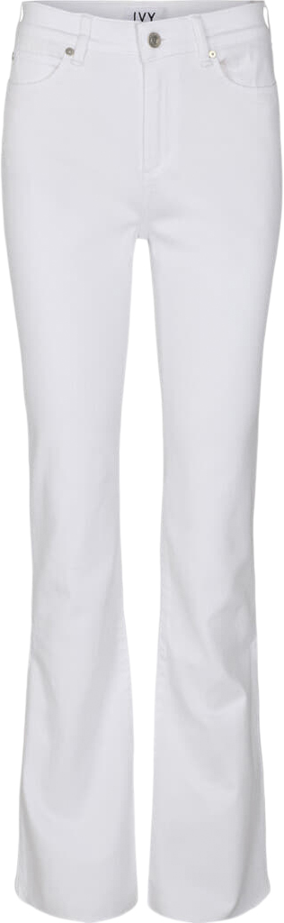 Se IVY Copenhagen Ivytara Jeans White Kvinde White Straight Jeans Str 31 / 32 - hos Magasin ved Magasin