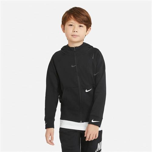 Se Nike Sportswear Swoosh Fleece Haettetroje 137-147 / M - Sweatshirts & Hættetrøjer Bomuld hos Magasin ved Magasin