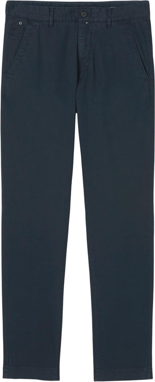 Marc O’Polo Stig Tapered fit, Tapered leg, Regu Kvinde Total Eclipse Bukser Med Lige Ben Str 34 34 - hos Magasin