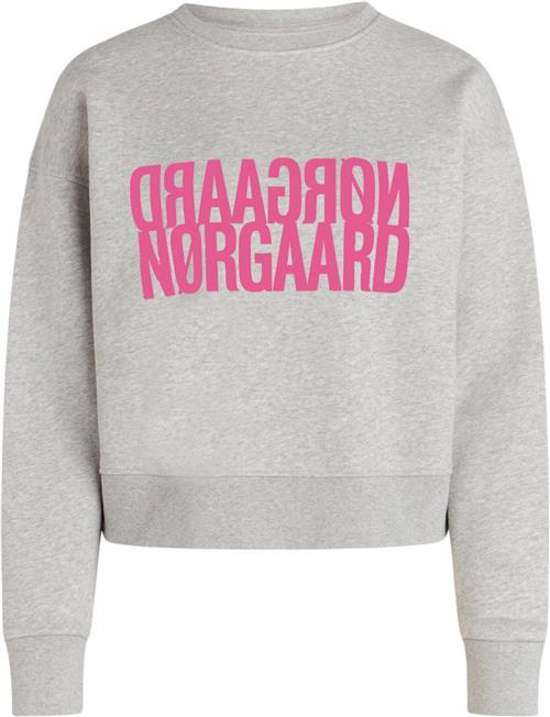 Mads Nørgaard - Copenhagen Organic Sweat Tilvina Sweatshirt Kvinde Grå Sweatshirts Str S - hos Magasin