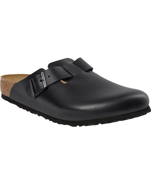 Birkenstock Boston NL Black Mand Schwarz Sandaler Str 40 - hos Magasin