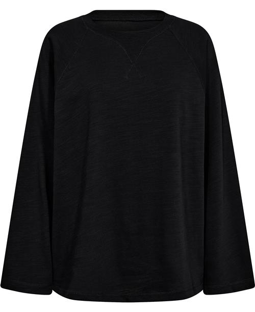 Se Moshi Moshi Mind Earth Sweat Kvinde Black Sweatshirts Str M - hos Magasin ved Magasin