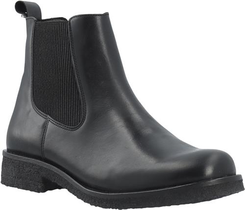 Cashott Casfreja Chelsea Boot Pull Up Leather Kvinde Black Chelsea Boots Str 41 - hos Magasin