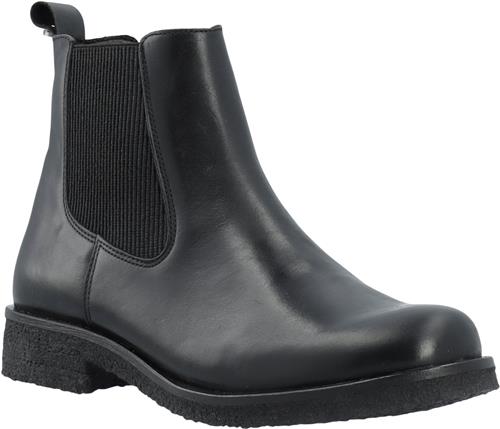 Cashott Casfreja Chelsea Boot Pull Up Leather Kvinde Black Chelsea Boots Str 39 - hos Magasin