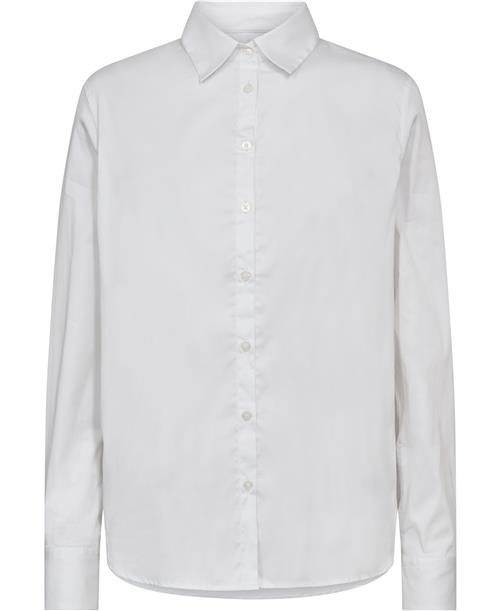 Se Mos Mosh Martina Shirt Kvinde White Langærmede Skjorter Str XL - hos Magasin ved Magasin