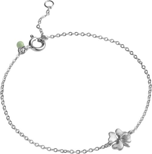 Se ENAMEL Copenhagen Bracelet, Organic Clover 15,5 + 2 cm - Kædearmbånd Med Vedhæng hos Magasin ved Magasin