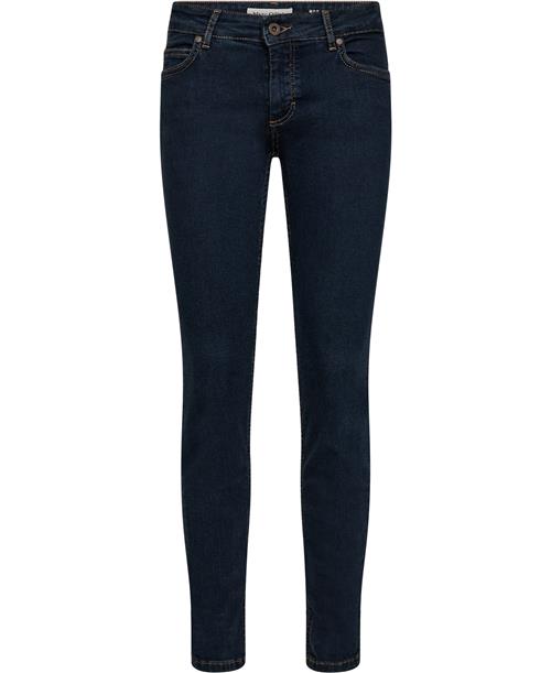 Marc O’Polo Denim Trouser, mid Waist, Slim fit, Kvinde Motor Scooter Wash Skinny Jeans Str 30 32 Denim - hos Magasin