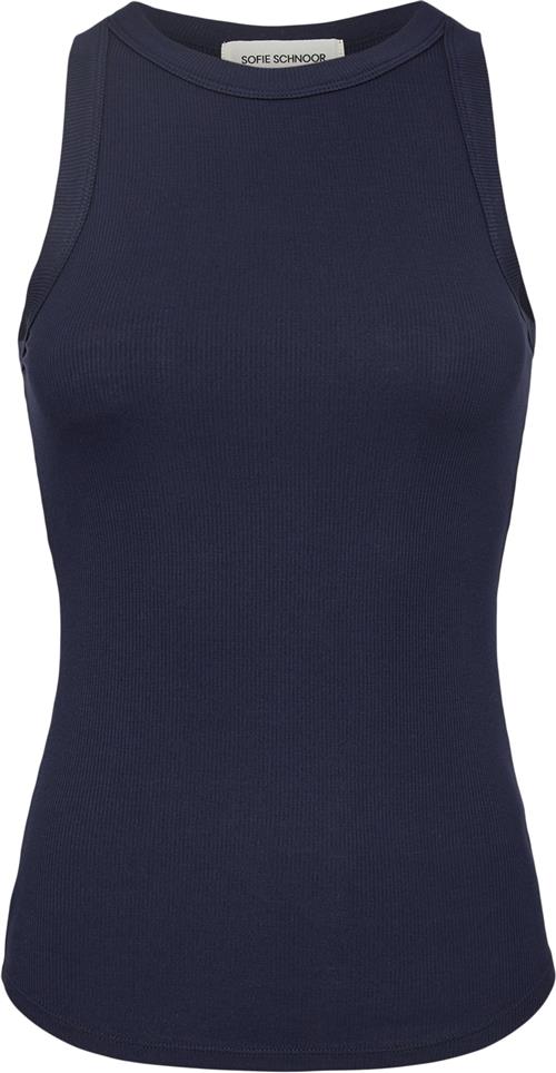 Se Sofie Schnoor Top Kvinde Navy Toppe Str M - hos Magasin ved Magasin