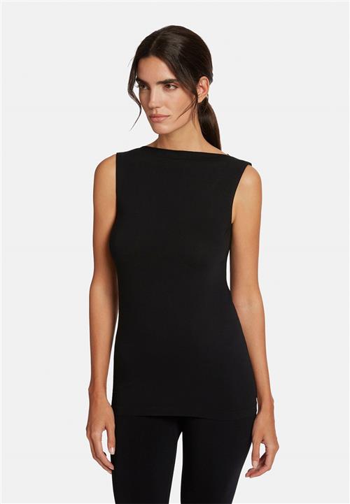 Wolford Aurora Top Kvinde Sort Toppe Str L - hos Magasin