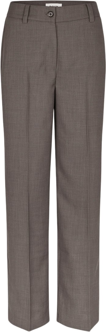 Modström Galemd 2 Pants Kvinde Warm Gray Bukser Med Lige Ben Str XL - hos Magasin