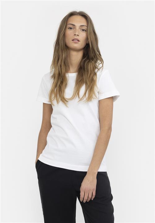 esmé studios Essigne Tshirt Kvinde White Kortærmede T-shirts Str S - hos Magasin