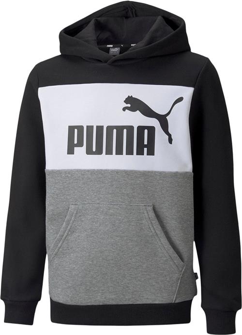 Se Puma Essentials+ Colourblock Hættetrøje 116 - Sweatshirts & Hættetrøjer hos Magasin ved Magasin