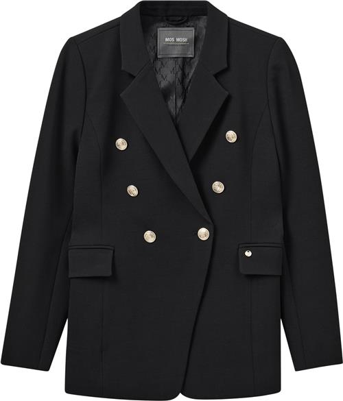 Mos Mosh Mmbabeth Lunie Blazer Kvinde Black Blazere Str 42 - hos Magasin