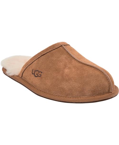 Se UGG M Scuff Mand Chestnut Hjemmesko Str 42 - hos Magasin ved Magasin