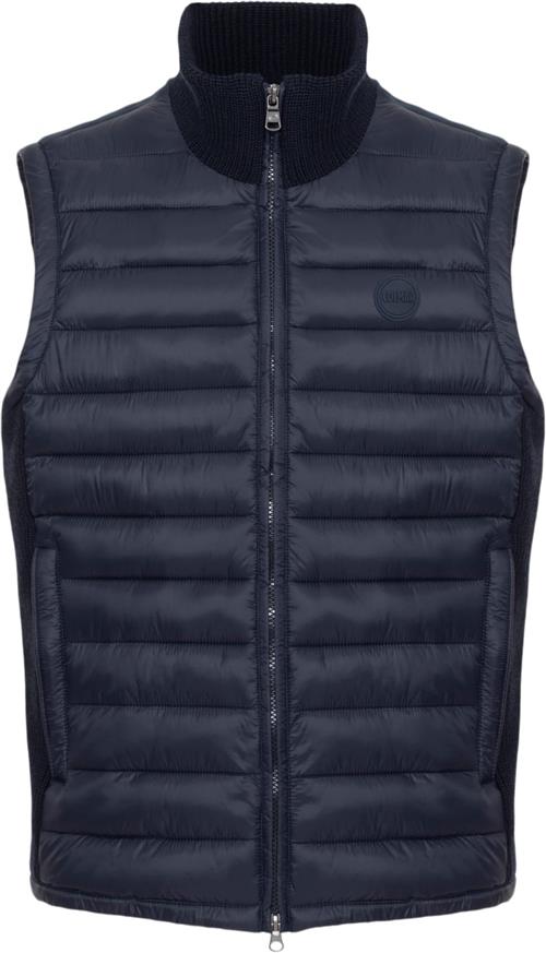 Se Colmar Mens Vest 1113 Mand Navy Blue Veste Str 52 - hos Magasin ved Magasin