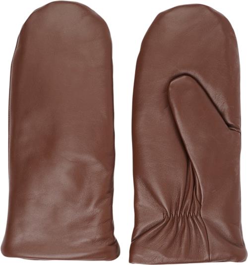 Lovelies Ravenna Fine Leather Mittens W/ Fleece Lining S - Vanter hos Magasin