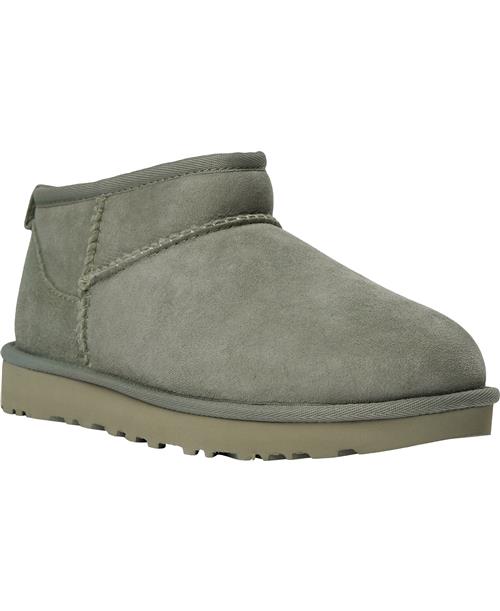 Se UGG W Classic Ultra Mini Kvinde Shaded Clover Vinterstøvler Str 38 - hos Magasin ved Magasin