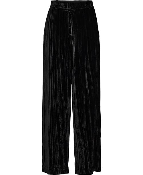 Se Heartmade ¤ Niva Pants HM ¤ Kvinde Black Bukser Med Lige Ben Str 34 - hos Magasin ved Magasin