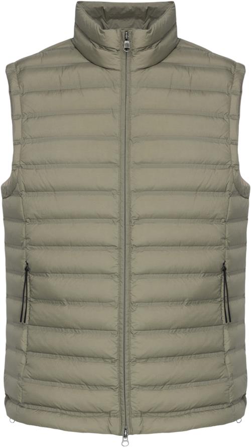 Colmar Mens Down Vest 1216 Mand Muddy-arizona Veste Str 52 - hos Magasin