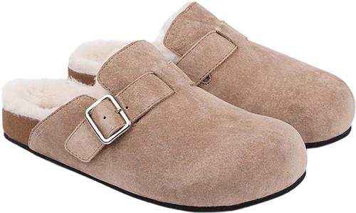 Lovelies Nesso Skin Mules With Adjustable Bucket Kvinde 0078 Hjemmesko Str 40 - Læder hos Magasin