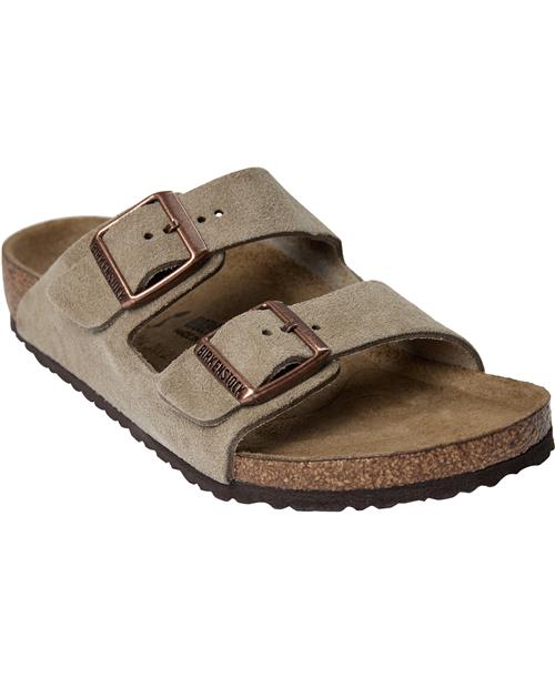 Se Birkenstock Arizona Kids Leve Taupe Beige Sandaler Str 31 - hos Magasin ved Magasin