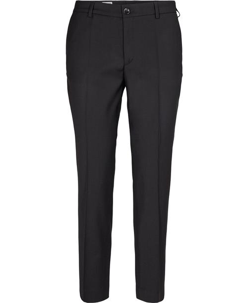 Se Filippa K Luisa Cropped Cool Wool Slack Kvinde Black Bukser Med Smalle Ben Str 34 - hos Magasin ved Magasin